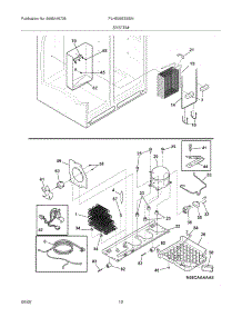 13 - System parts for Frigidaire Refrigerator PLHS39EESSN from AppliancePartsPros.com