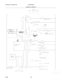 20 - Wiring Schematic parts for Frigidaire Refrigerator PLHS39EESSN from AppliancePartsPros.com