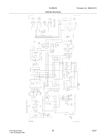 21 - Wiring Diagram parts for Frigidaire Refrigerator PLHS69EGSS6 from AppliancePartsPros.com