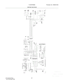 21 - Wiring Diagram parts for Frigidaire Refrigerator PLHS67EESB4 from AppliancePartsPros.com