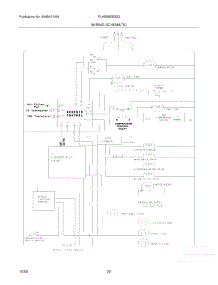 22 - Wiring Schematic parts for Frigidaire Refrigerator PLHS69EESS2 from AppliancePartsPros.com
