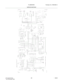 23 - Wiring Diagram parts for Frigidaire Refrigerator PLHS69EGSS1 from AppliancePartsPros.com