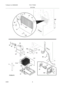07 - System parts for Frigidaire Refrigerator PLRH1779GS2 from AppliancePartsPros.com
