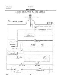 12 - Wiring Schematic parts for Frigidaire Refrigerator PLHT219TCK0 from AppliancePartsPros.com