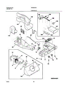 11 - Controls parts for Frigidaire Refrigerator NGS23ZZAW2 from AppliancePartsPros.com