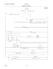 12 - Wiring Schematic parts for Frigidaire Refrigerator PLHT219TCBD from AppliancePartsPros.com