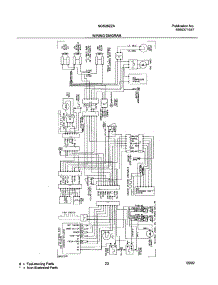 23 - Wiring Diagram parts for Frigidaire Refrigerator NGS26ZZAB3 from AppliancePartsPros.com