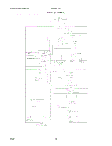 22 - Wiring Schematic parts for Frigidaire Refrigerator PHS68EJSB0 from AppliancePartsPros.com