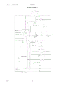 22 - Wiring Schematic parts for Frigidaire Refrigerator PHSB37EHSB3 from AppliancePartsPros.com