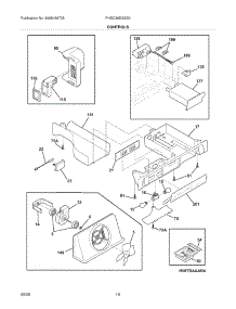 11 - Controls parts for Frigidaire Refrigerator PHSC39EGSS0 from AppliancePartsPros.com
