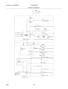 22 - Wiring Schematic parts for Frigidaire Refrigerator PHSC39EHSS2 from AppliancePartsPros.com