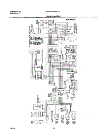 22 - Wiring Diagram parts for Frigidaire Refrigerator PLHS237ZAB3 from AppliancePartsPros.com