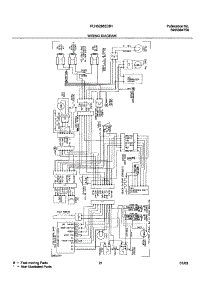 21 - Wiring Diagram parts for Frigidaire Refrigerator PLHS268ZCB1 from AppliancePartsPros.com