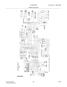 25 - Wiring Diagram parts for Frigidaire Refrigerator PLHS269ZDBG from AppliancePartsPros.com