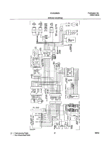 21 - Wiring Diagram parts for Frigidaire Refrigerator PLHS280ZAB3 from AppliancePartsPros.com