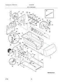 17 - Ice Container parts for Frigidaire Refrigerator PLHS37EESB3 from AppliancePartsPros.com