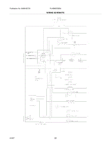 22 - Wiring Schematic parts for Frigidaire Refrigerator PLHS69EGSS4 from AppliancePartsPros.com