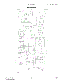 23 - Wiring Diagram parts for Frigidaire Refrigerator PLHS69EGSS4 from AppliancePartsPros.com