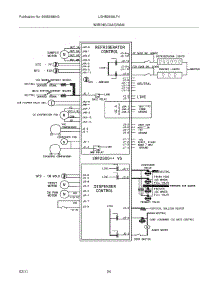 24 - Wiring Diagram Pg 1 parts for Frigidaire Refrigerator LGHB2869LF4 from AppliancePartsPros.com