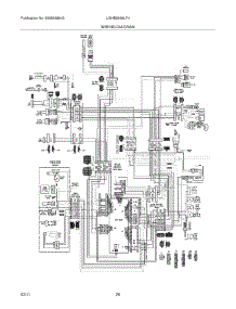 26 - Wiring Diagram Pg 3 parts for Frigidaire Refrigerator LGHB2869LF4 from AppliancePartsPros.com