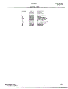 Control parts for Frigidaire Air Conditioner 5138007G1 from AppliancePartsPros.com