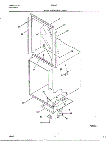 Window Mounting parts for Frigidaire Air Conditioner 5068007B from AppliancePartsPros.com