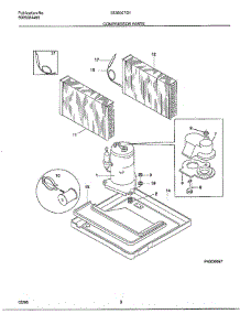 Compressor parts for Frigidaire Air Conditioner 5138007G1 from AppliancePartsPros.com