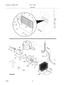 07 - System parts for Frigidaire Refrigerator PLRU1777DS0 from AppliancePartsPros.com