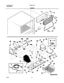 09 - System parts for Frigidaire Refrigerator PLRT217TAB2 from AppliancePartsPros.com