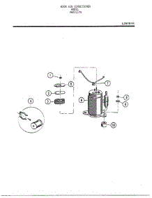 Room Air Conditioner Page 7 parts for Frigidaire Air Conditioner 5117A from AppliancePartsPros.com