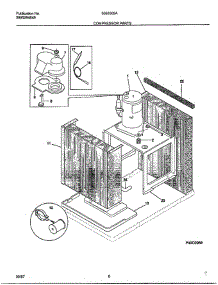 Compressor parts for Frigidaire Air Conditioner 5060009 from AppliancePartsPros.com