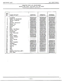Electrical Controls Page 2 parts for Frigidaire Air Conditioner 5100A from AppliancePartsPros.com