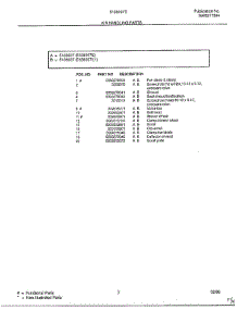 Air Handling parts for Frigidaire Air Conditioner 5138007E from AppliancePartsPros.com