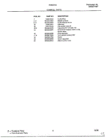 Control parts for Frigidaire Air Conditioner 5148004A from AppliancePartsPros.com