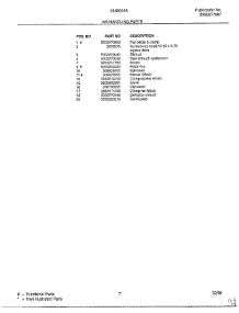 Air Handling parts for Frigidaire Air Conditioner 5148004A from AppliancePartsPros.com