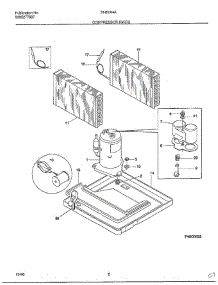 Compressor parts for Frigidaire Air Conditioner 5148004A from AppliancePartsPros.com
