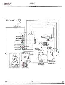 Wiring Diagram parts for Frigidaire Air Conditioner 5148004A from AppliancePartsPros.com