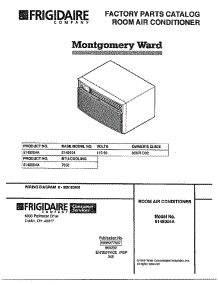 Room Air Conditioner parts for Frigidaire Air Conditioner 5148004A from AppliancePartsPros.com
