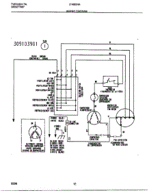 Wiring Diagram parts for Frigidaire Air Conditioner 5148004A from AppliancePartsPros.com
