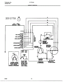 Wiring Diagram parts for Frigidaire Air Conditioner 5177004A from AppliancePartsPros.com