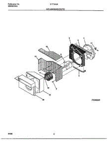 Air Handling parts for Frigidaire Air Conditioner 5177004A from AppliancePartsPros.com