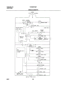 20 - Wiring Schematic parts for Frigidaire Refrigerator PLRS267ZAB7 from AppliancePartsPros.com