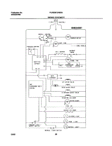 20 - Wiring Schematic parts for Frigidaire Refrigerator PLRS267ZAB6 from AppliancePartsPros.com