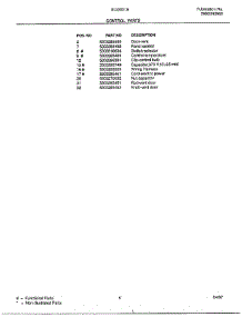 Control parts for Frigidaire Air Conditioner 5132001 from AppliancePartsPros.com