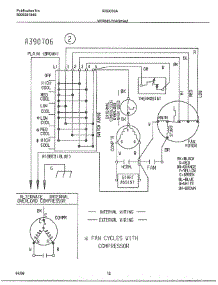 Wiring Diagram parts for Frigidaire Air Conditioner 5069008A from AppliancePartsPros.com