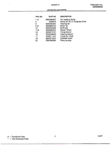 Air Handling parts for Frigidaire Air Conditioner 5132001 from AppliancePartsPros.com