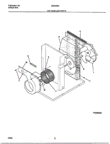 Air Handling parts for Frigidaire Air Conditioner 5069008A from AppliancePartsPros.com