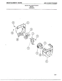 Air Conditioner Page 5 parts for Frigidaire Air Conditioner 5167A from AppliancePartsPros.com