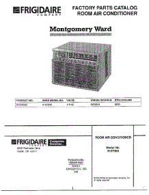 Room Air Conditioner / Front Cover parts for Frigidaire Air Conditioner 5137006A from AppliancePartsPros.com