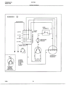 Wiring Diagram parts for Frigidaire Air Conditioner 5137006A from AppliancePartsPros.com